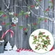 thumbnail image 4 of Rattan de Navidad hoja artificial Red Flower Rattan para la decoración del árbol de Navidad, 4 of 5