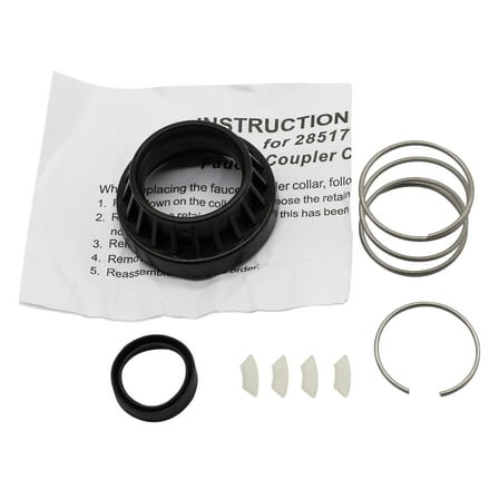 WP285170 Dishwasher Faucet Adapter 285170 Collar Kit fit Replacement for Whirlpool Replace 3249 AH334438 PS334438