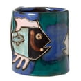 thumbnail image 4 of Mara Stoneware Fish in Sea 16oz Handcrafted Mug, 4 of 10