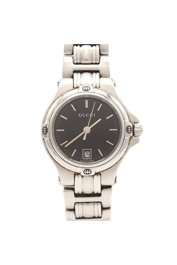 Pre-Owned Gucci 9040L YA090506 SS Quartz Watch
