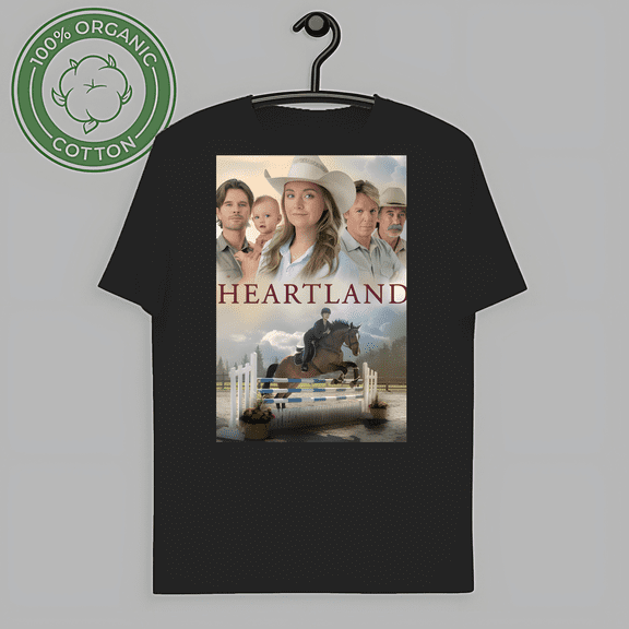 RARE Heartland Made in the USA Unisex Tee, for men & women, up to size 5XL.-TH56905