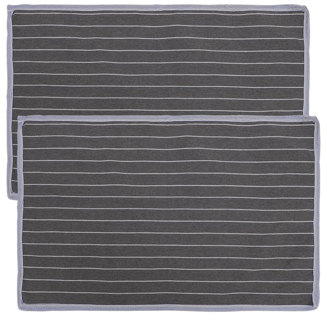 Toalla de almohada de almohada de 2 piezas Toalla antideslizina Toalla de almohada de almohada transpirable Toalla de almohada reutilizable Toalla de almohada