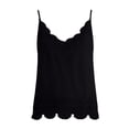 thumbnail image 7 of Delayuji Women's Lace Camisole Tops V Neck Spaghetti Strap Going Out Tops Summer Loungewear Camisole Babydoll Shirts, 7 of 7