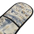 thumbnail image 4 of Yayeee Double Oven Mitt Kitchen Heat Resistant Baking 35" x7" Quilted Glove, Snowy Mountains, 4 of 6