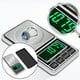 thumbnail image 3 of Báscula digital de bolsillo para cocina, tara para joyería, cocina, alimentos, fabricación de jabón 500 g x 01 g, 3 of 9