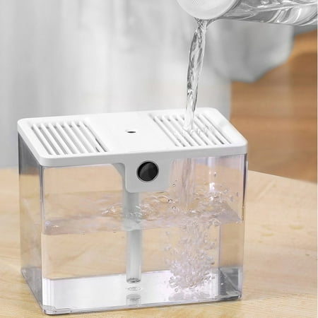 

Humidity Display Ultrasonic Humidifier 1.5L Easy To Clean No Noise Rechargeable