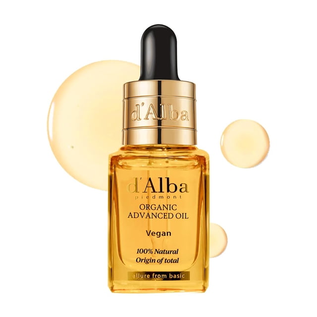 Oil d'alba Piedmont Organic Advanced, 17 ml, hidratante, 100% vegano