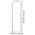 thumbnail image 2 of SWETRACE 200Ud Alfileres Metálicos Para Flores Y Guirnaldas Decorativas En Plata, 2 of 7