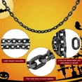 thumbnail image 2 of Halloween Decoration Chain Costume Prop Chain Chain Halloween Props Chain Realistic Chains Props Decoration for Halloween Party Decoration Cosplay Accessory, 2 of 7