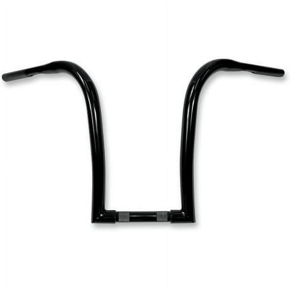 LA Choppers LA-7341-14B 1 1/4in. Nice Curves Ape Hanger Handlebar - 14in. - Black