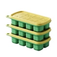 thumbnail image 3 of Lubelski Ice Cube Mold Food Grade Non-stick Reusable Multi-compartment Multipurpose Eco-Friendly Quick Release 8 Grids Ice Cube Maker Tray Kitchen Tool, 3 of 8