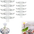 thumbnail image 1 of 2025 Creative Floating Floral Arrangement Holder, Innovative Floating Flower Display Stand, Reusable Wind-Driven Waterproof Flower Holder with Dynamic Rotation for Bowls/Fish Tanks (S+L-10), 1 of 1