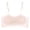 Pink, variant on Wireless Ice Silk Bra for Girls Kids No Underwire Seamless Bralettes with Adjustable Straps