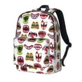thumbnail image 2 of Goofa Halloween Mouth Printed Backpack,Laptop Backpack,Durable Anti-Theft Travel Work Backpack,Water-resistant Backpack, 2 of 9