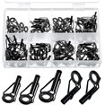 thumbnail image 1 of 80pcs Rod Tip Repair Kit, Fishing Rod Tips Replacement Kit, Fishing Pole Eyelets Repair Kit, 1 of 5