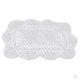 thumbnail image 1 of 2 Unids Tapete De Encaje Rectángulo Blanco Sunnimix Estera De La Taza Del Tapete Del Cordón Del Ganchillo, 1 of 8
