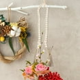 thumbnail image 2 of ETHZZLE Farmhouse Rustic Wood Beaded Garland with Ivory Wood Beads and Jute Twine, 1 Piece Home Decor, 2 of 7