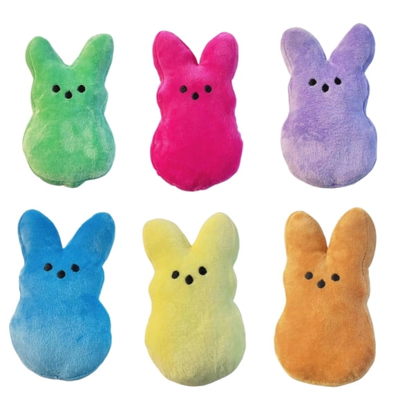 Easter Bunny Plush Toys, 15 Cm Cute Easter Bunny Stuffed Animals Doll Toy,Soft and Comfortable Rabbit Sofa Throw Pillow, Perfect Easter Birthday Gift,Easter Home Decor Spring Easter Ornaments