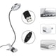 thumbnail image 3 of Lámpara de lupa con abrazadera, luces LED de 4,5 W con lente de vidrio óptico, clips antirayaduras y cuello de cisne flexible de 360° para trabajos artesanales y profesionales., 3 of 6