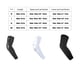 thumbnail image 3 of Yuarrent Codera de fibra elástica Unisex antideslizante Color sólido transpirable reemplazo deporte entrenamiento brazo Pad Brace Protector Ropa Deportiva, Zapatos Negro SG, 3 of 6