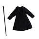 thumbnail image 5 of 1/12 Figura de acción a escala Blazer Abrigo Traje Ropa en miniatura para cosplay Negro, 5 of 8