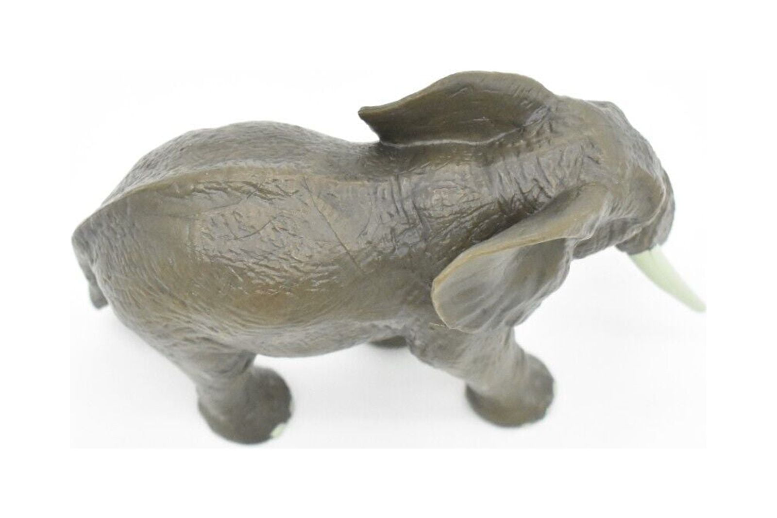 Elephant Toy, African, Elephantidae, Museum Quality Rubber Figure