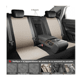 thumbnail image 4 of Funda Universal Para Asiento De Automóvil De 5 Asientos Lab.G Beige, Negro, Gris, 4 of 5