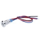 thumbnail image 3 of Juego de 4 luces indicadoras de LED, señal de 2 colores, ánodo común, metal impermeable, 8 mm, 220 V (rojo azul), 3 of 8