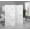 White, variant on Arvada 4-Panel Room Divider with Circle Pattern, White - Freestanding Privacy Screen for Living Room, Bedroom, and Office, 70 Tall, Pine Wood Frame, Nonwoven Fabric
