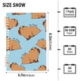thumbnail image 4 of joogoo Spiral Journal Notebook Capybara Animals College Ruled Notebooks 8.3" x 5.7" 2 PCs, 4 of 8