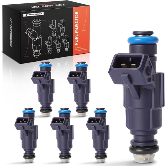 A-Premium Fuel Injectors Compatible with Ford Explorer 2002-2003, Ranger 2001-2003 & Mazda B4000 2001-2003 & Mercury Mountaineer 2001-2003, V6 4.0L, Replace# 0280156029, 822-11138