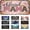 Mama, variant on Large Wave Front License Plate Black Japanese Anime Car Vanity Plates Decorative Aluminum Metal Cute Novelty License Plate Cover with 4 Holes for Men Women 6" X 12"