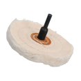 thumbnail image 3 of Metal Cleaning and Polishing Kit For Drills 4” Mops + Compound 7pc Kit, 3 of 6