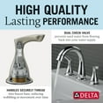 thumbnail image 5 of Delta 35765LF-PD Broadmoor Two-Handle Pull-Down Bathroom Faucet in Chrome, 5 of 7