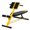 Yellow, variant on Soozier Adjustable Weight Bench Roman Chair Exercise Training Multi-Functional Hyper Extension Bench Dumbbell Bench Ab Sit up Decline Flat Black and Yellow