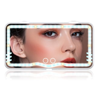 car sun visor vanity mirror with lights espejo con luces | Missmeeca