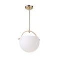 thumbnail image 2 of AC10080SN-Artcraft Lighting-Single-1 Light Pendant-13.5 Inches Wide by 13 Inches High-Polished Brass Finish, 2 of 3