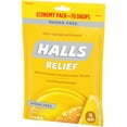 thumbnail image 6 of HALLS Relief Honey Lemon Sugar Free Cough Drops, Economy Pack, 70 Drops, 6 of 13