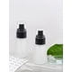 thumbnail image 3 of 2 botellas de spray de vidrio esmerilado de 30 ml, botella de líquido con embudo de plástico, tolva, recipientes rellenables transparentes, pipetas de plástico, 3 of 3