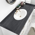 thumbnail image 4 of Westick Papel Pintado De Madera Negra Para Despegar Y Pegar Encimeras Para Cocina, Papel De Despegar Y Pegar, Papel Pintado Adhesivo, Vinilo Adhesivo Para Encimeras, Papel De Contacto, Gabinetes Extra, 4 of 7