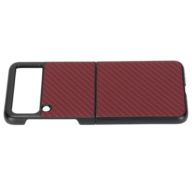 Carbon Fiber Pattern Protective Shellfor Z Flip,Carbon Fiber Pattern Folding Cell Phone Casefor Samsung Galaxy Z Flip Carbon Fiber Pattern Phone Casefor Z Flip Built for Professionals