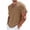 Big and Tall Mens Brown Shirts for Father, variant on BSDJILFG Big and Tall Shirts ,Mens Casual Basic Tees Solid Color Loose Short Sleeve V-Neck T-shirt Cotton Tops,Sizes L-6XL