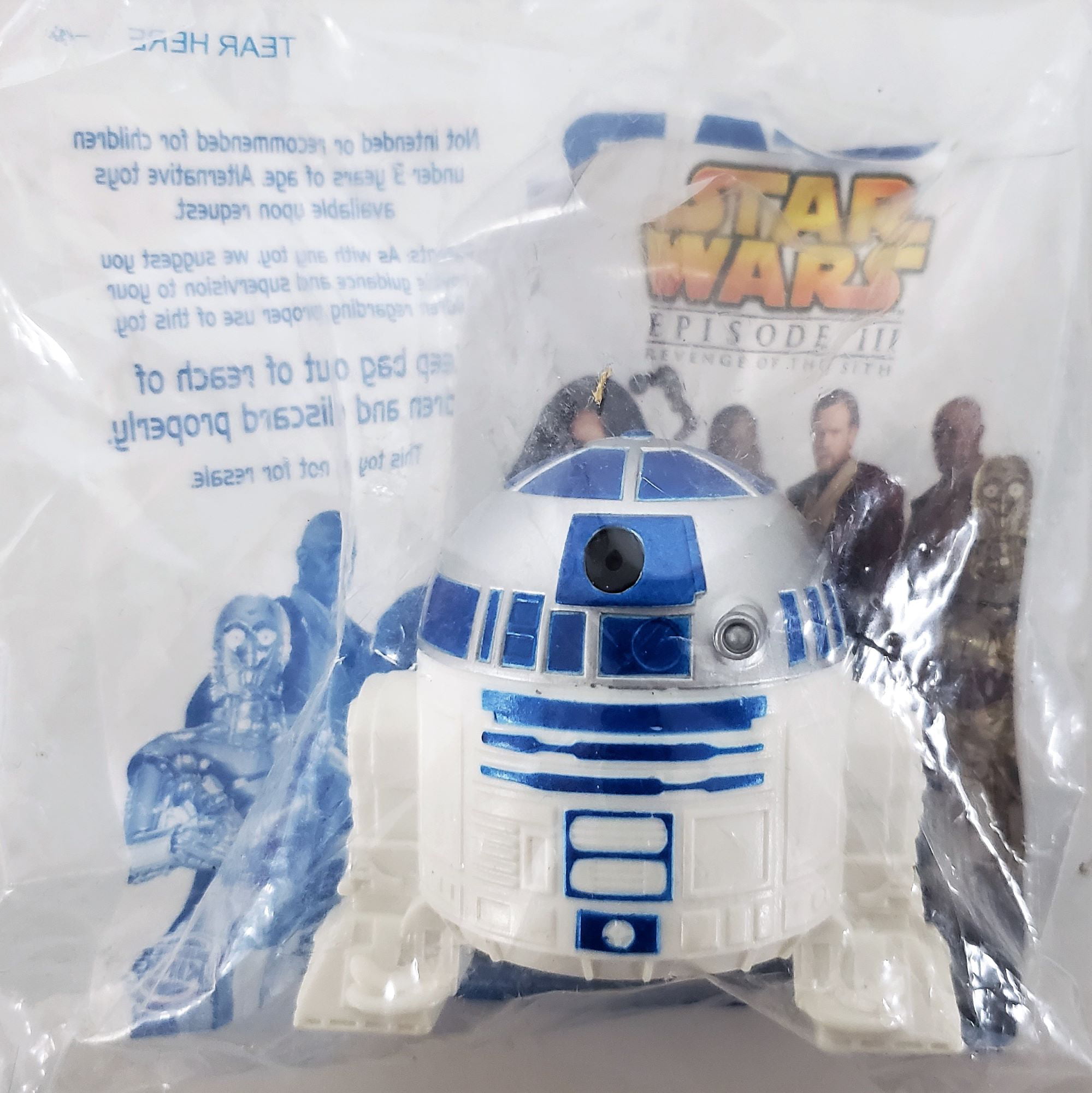 Star Wars Episode Iii Revenge Of The Sith 2005 Burger King Toy R2d2 