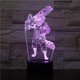 thumbnail image 3 of Lámpara LED de ilusión 3D Rocket Raccoon con luz nocturna, 3 of 3