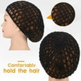 thumbnail image 6 of WXLCISI Breathable Crochet Hair Wrap Net - Soft Mesh Sleeping Cap for Long/Curly Hair Protection, Silk-Friendly Design, 6 of 8