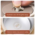 thumbnail image 2 of keepw Convenient Storage Bento Lunch Box Adults Insulated Lunch Box Lightweight Coffee color 4 floors, 2 of 6