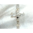 thumbnail image 2 of 2.02ct NATURAL MULTISHAPED DIAMONDS CROSS NECKLACE & CHAIN 14KT, 2 of 5