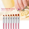 thumbnail image 4 of 7 cepillos de uñas para aplicar uñas acrílicas de gel UV 3D. Labymos Bolígrafos de uñas, 4 of 7