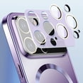 thumbnail image 2 of Zjrui for iPhone 15 Pro Max / 15 Ultra Magnetic MaSafe Case with Camera  Protector Scratch Resistant Slim Cover-White, 2 of 5