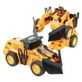thumbnail image 2 of Toys for 2-3 Year Old Boys Children's Car Deformation Engineering Car Forklift Deformation Toy Roller Bulldozer Robot Gift Boy Toys Birthday Gift Christmas Gift Toys on Clearance, 2 of 6